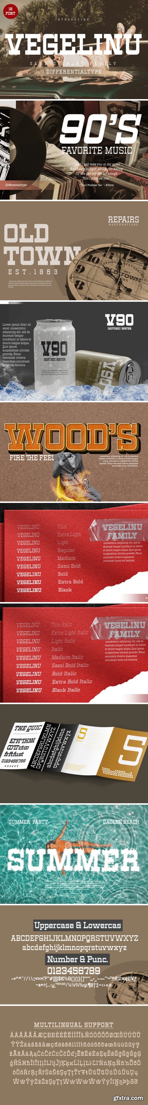 Vegelinu Font