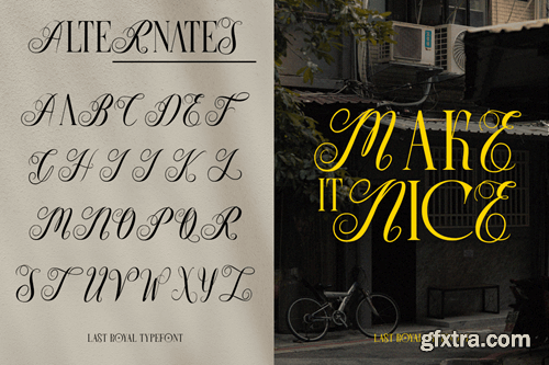 Last Royal - Elegant Luxury Font 5XB3FXW