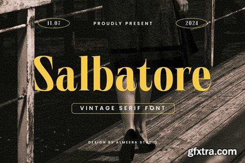 Salbatore - Vintage Serif 7B9LU47