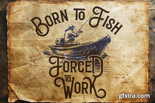 Fishery Vintage Label Font 7S29NKG