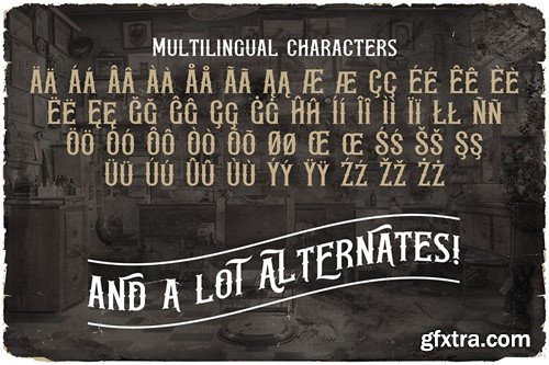 Craftman Vintage Label Font LN3RJP4