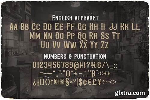 Craftman Vintage Label Font LN3RJP4