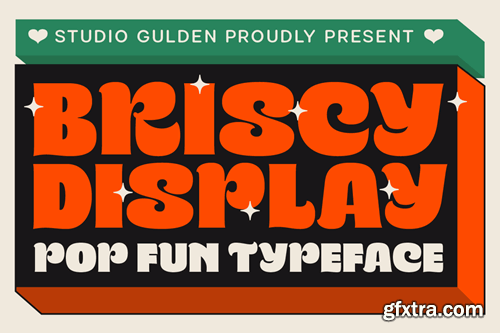 Briscy Display Font F7UMY56