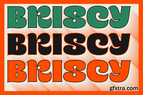 Briscy Display Font F7UMY56