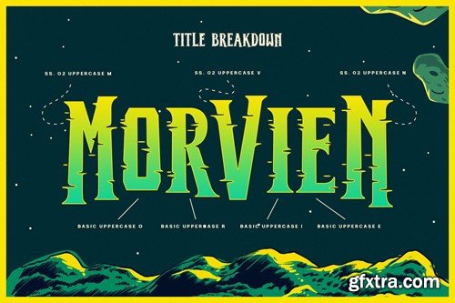 Morvien Typeface VF9F3JJ