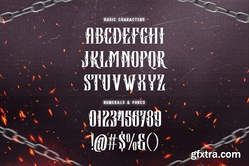 Draghord Typeface TGC3LAY