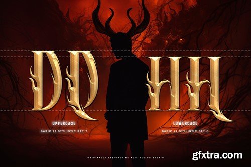 Draghord Typeface TGC3LAY