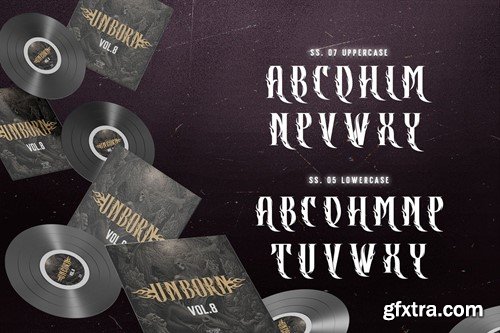 Draghord Typeface TGC3LAY