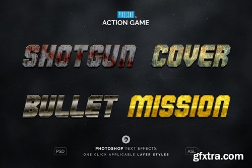 Action Game Text Effects 05 SWSNBK9