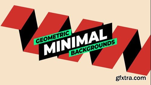 Videohive Geometric Minimal Backgrounds 55328516