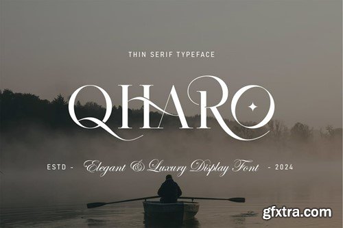 Qharo - Elegant Serif Font VZ2SKB3