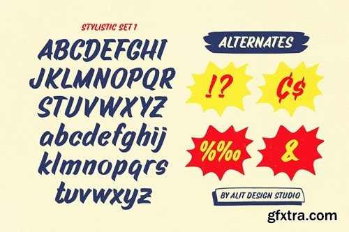 Century of Brush Font 7CXZ652