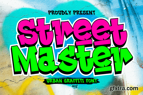 Street Master – Graffity Font ZTD9DK9