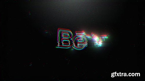 Videohive Glitch Logo Reveal 55288858