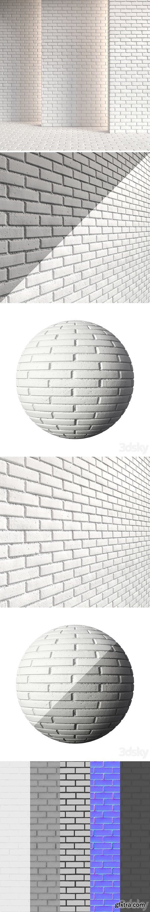 White brick 04