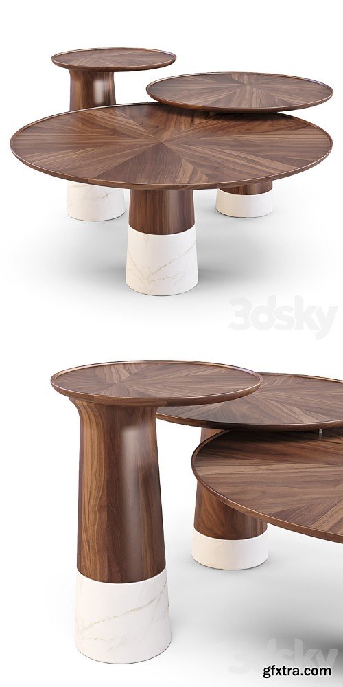 Roche Bobois: Colorado - Coffe and Side Tables