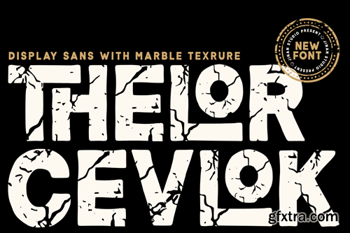 Thelor Cevlok - A Display Font XNTGBYF