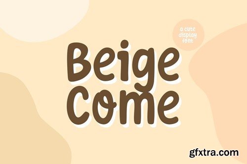 Beige Come AVBTZNG