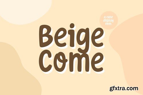 Beige Come AVBTZNG