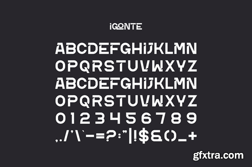 Igonte - Minimal Logo Sans Font QSQ7FJT