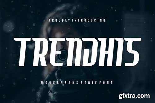 Trendhis - Modern Sans Font FVUDE23