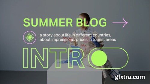 Videohive Summer Blog Intro 55342921