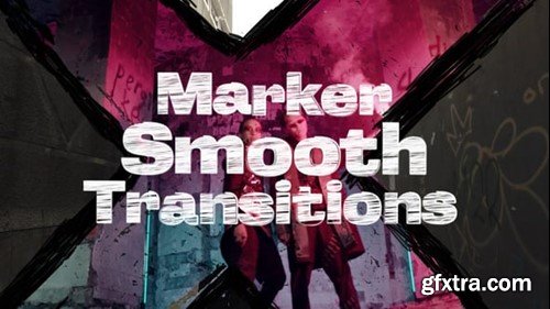 Videohive Marker Smooth Transitions 55352711