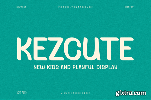 Kezcute - Playful & Travel Font KD9KJQW