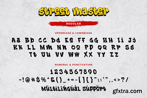 Street Master – Graffity Font ZTD9DK9