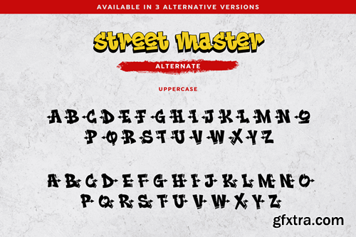 Street Master – Graffity Font ZTD9DK9