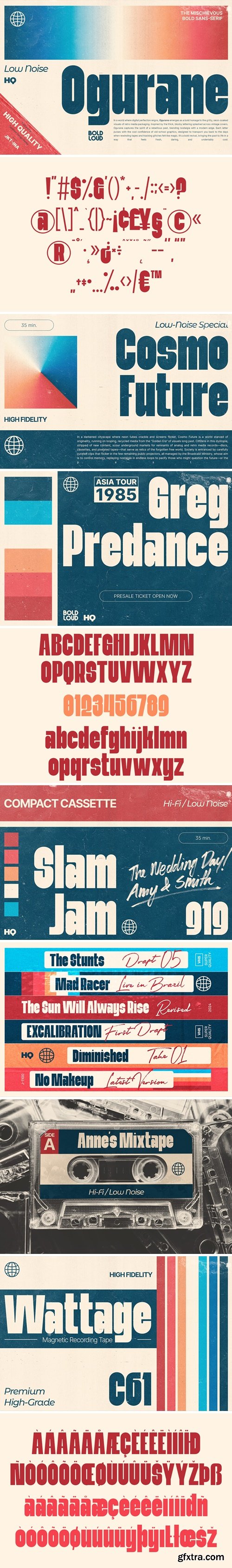 CM - Ogurane - Retro Bold Fonts 289599112