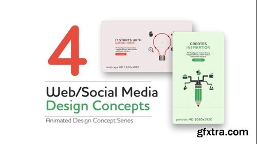 Videohive Web and Social Media Design Concept 55357893