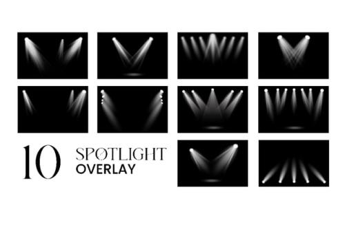 Spotlight Overlay Background