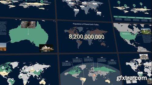 Videohive Infographics Map 55339318