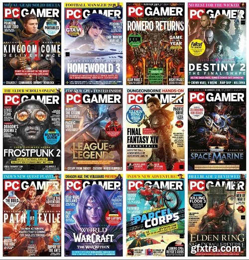 PC Gamer UK - Full Year 2024 Collection