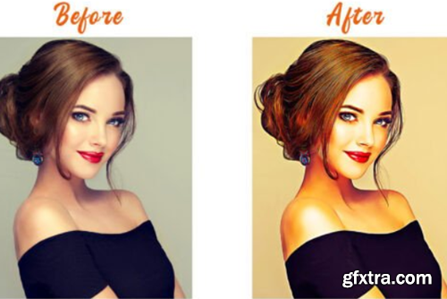 Vibrant Vector Painting Photoshop Action