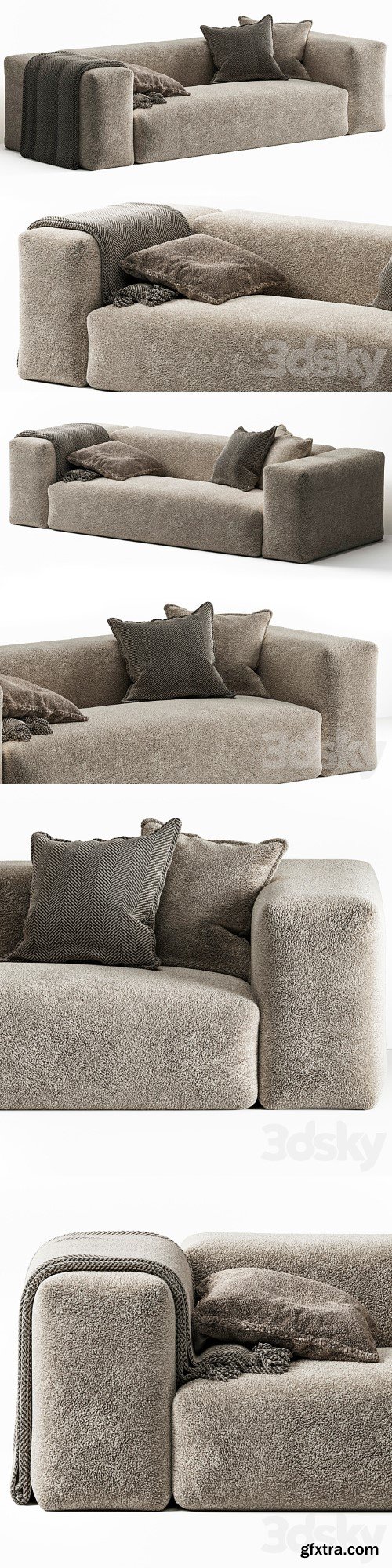 Bulky Sherling Sofa by Layered