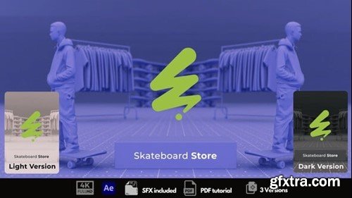 Videohive Skateboard Store Promo 55373279