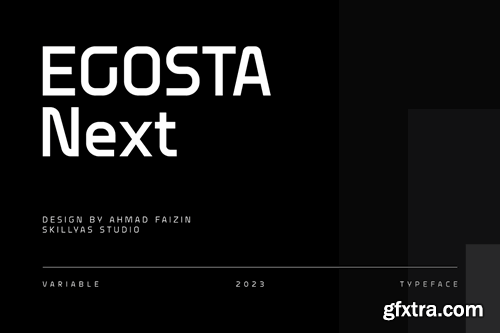 Egosta Sans Serif Family Font 8W67SHS