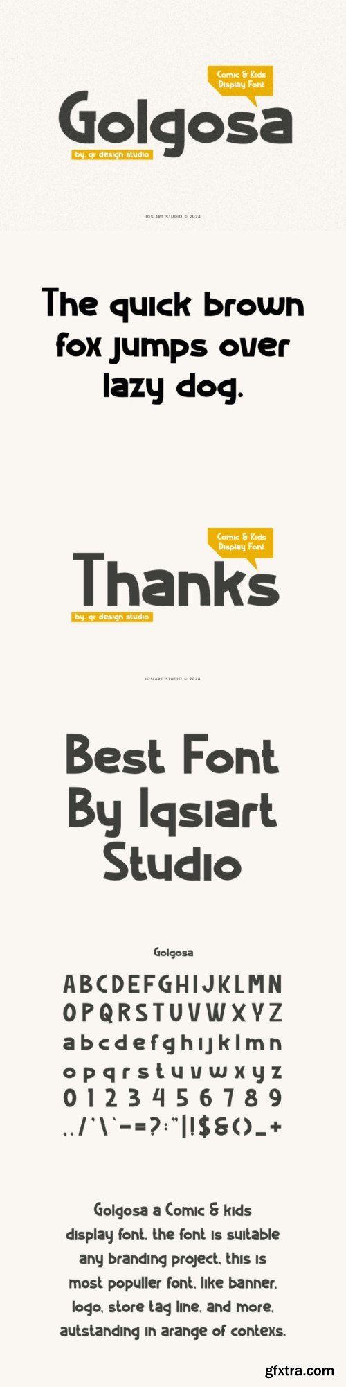 Golgosa Font