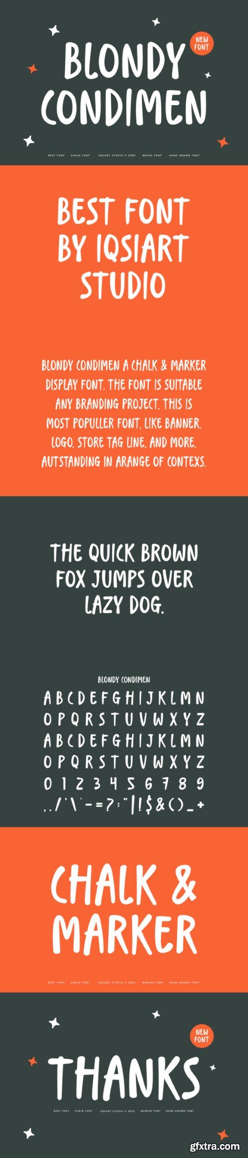 Blondy Condimen Font