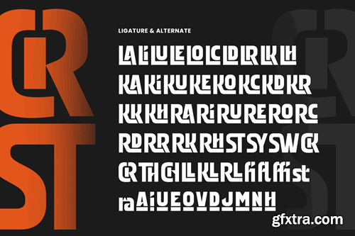 Bracked - Bold Condensed Font G7AJSL9