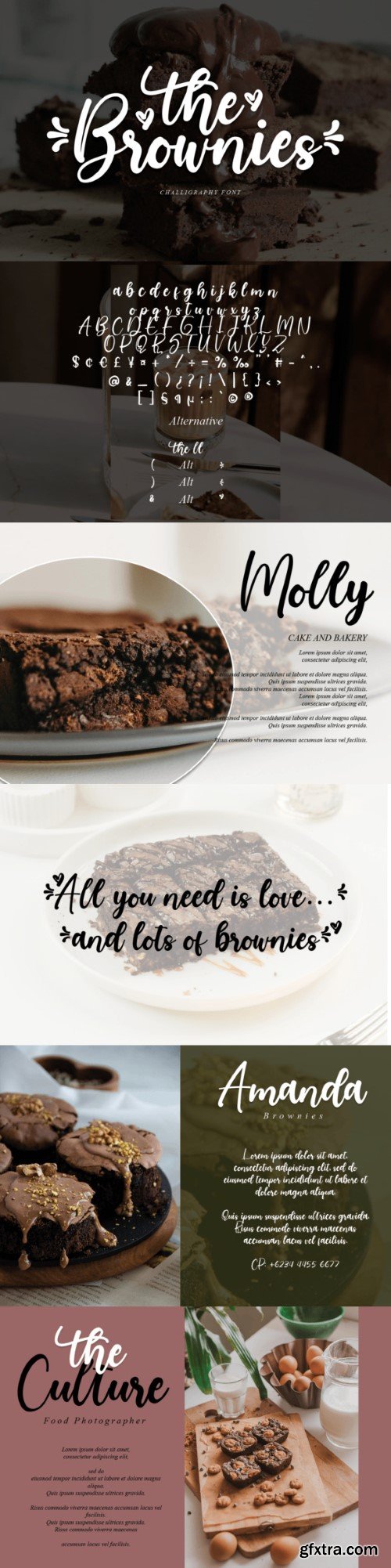 The Brownies Font