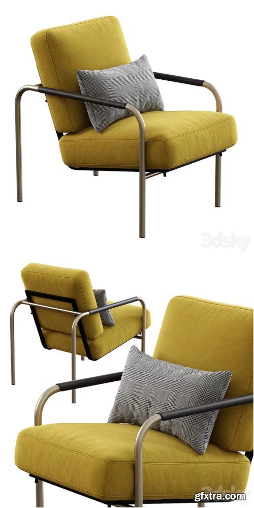 Susanna lounge chair by Zanotta