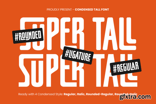 Super Tall - Condensed Tall Font GWYZSLW