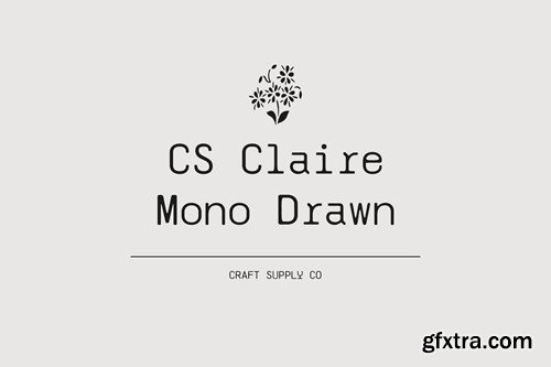 Claire Mono Drawn 6L8RF3Z