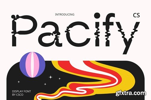 Pacify – Psychedelic Font BYCBSFS