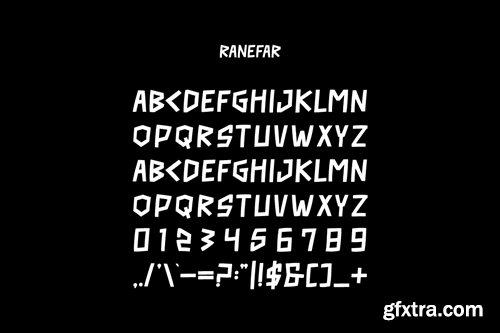 Ranefar - Modern Display Font TB3YSR7