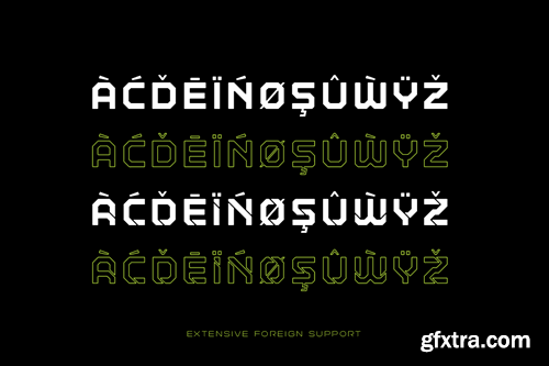 Hackone Display family font 43JXQG5