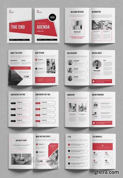 Creative Conference Agenda Template 781492775